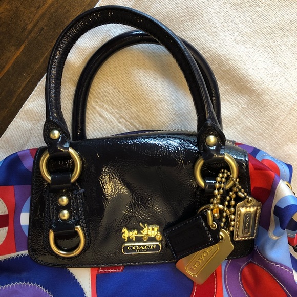 LIMITED EDITION Vibrant multicolored Coach hobo - Picture 8 of 8